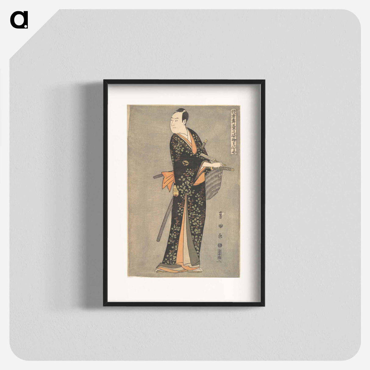アートポスター-Kabuki Actor Sawamura Sōjūrō III, from the series Portraits of Kabuki Actors on Stage (Yakusha butai no sugata-e)
 - 歌川 豊国 Poster.