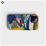 The Waterfall - Wassily Kandinsky Phone Case.