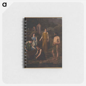 アートメモ帳-Nausicaa brings the shipwrecked Odysseus' clothes - ヴィルヘルム マーストランド Memo.
