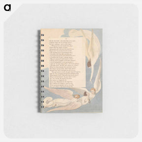 アートメモ帳-One Radiant Mark; the Deathbed of the Just - ウィリアム ブレイク Memo.