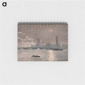 アートメモ帳-The Houses of Parliament - ウィンスロー ホーマー Memo.