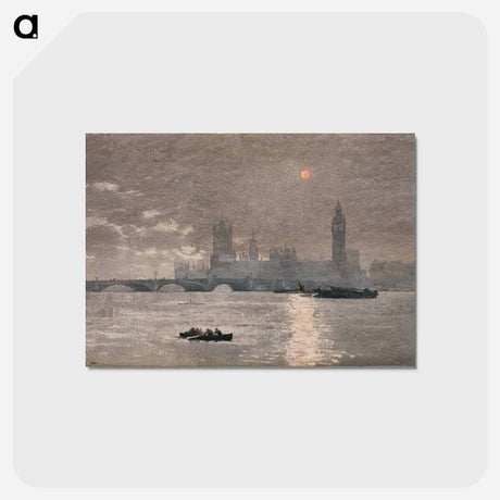 アートポストカード-The Houses of Parliament - ウィンスロー ホーマー Postcard.