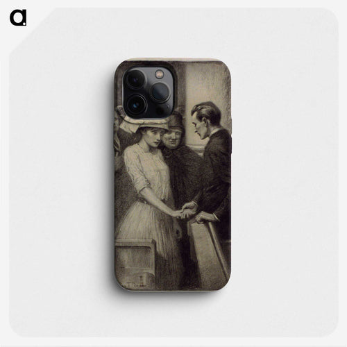 姉よ、主の恵みと平安を願う - ウワディスワフ テオドール ベンダ Phone Case.