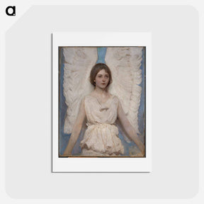 アートポストカード-Angel - アボット ハンダーソン セイヤー Postcard.