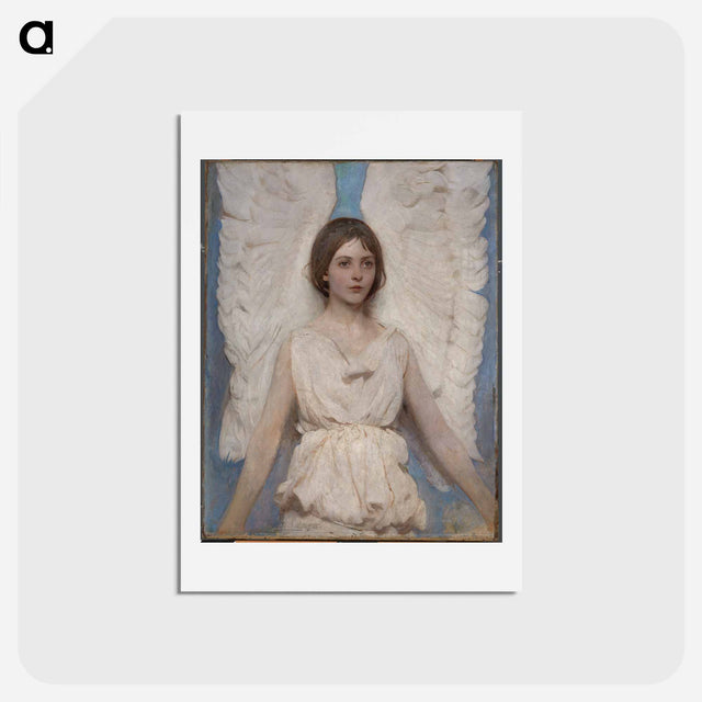 アートポストカード-Angel - アボット ハンダーソン セイヤー Postcard.