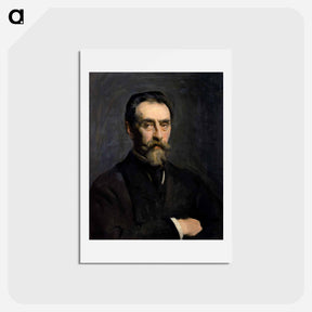 アートポストカード-Portrait of William E. Norton - 不思議の国のアリス Postcard.