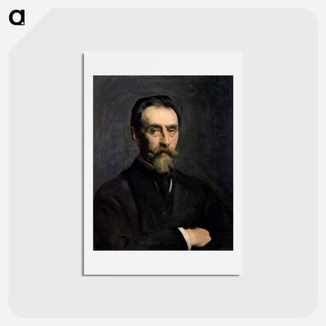 アートポストカード-Portrait of William E. Norton - 不思議の国のアリス Postcard.