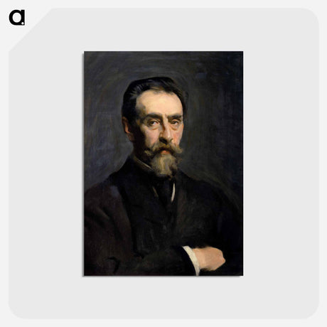 アートポストカード-Portrait of William E. Norton - 不思議の国のアリス Postcard.