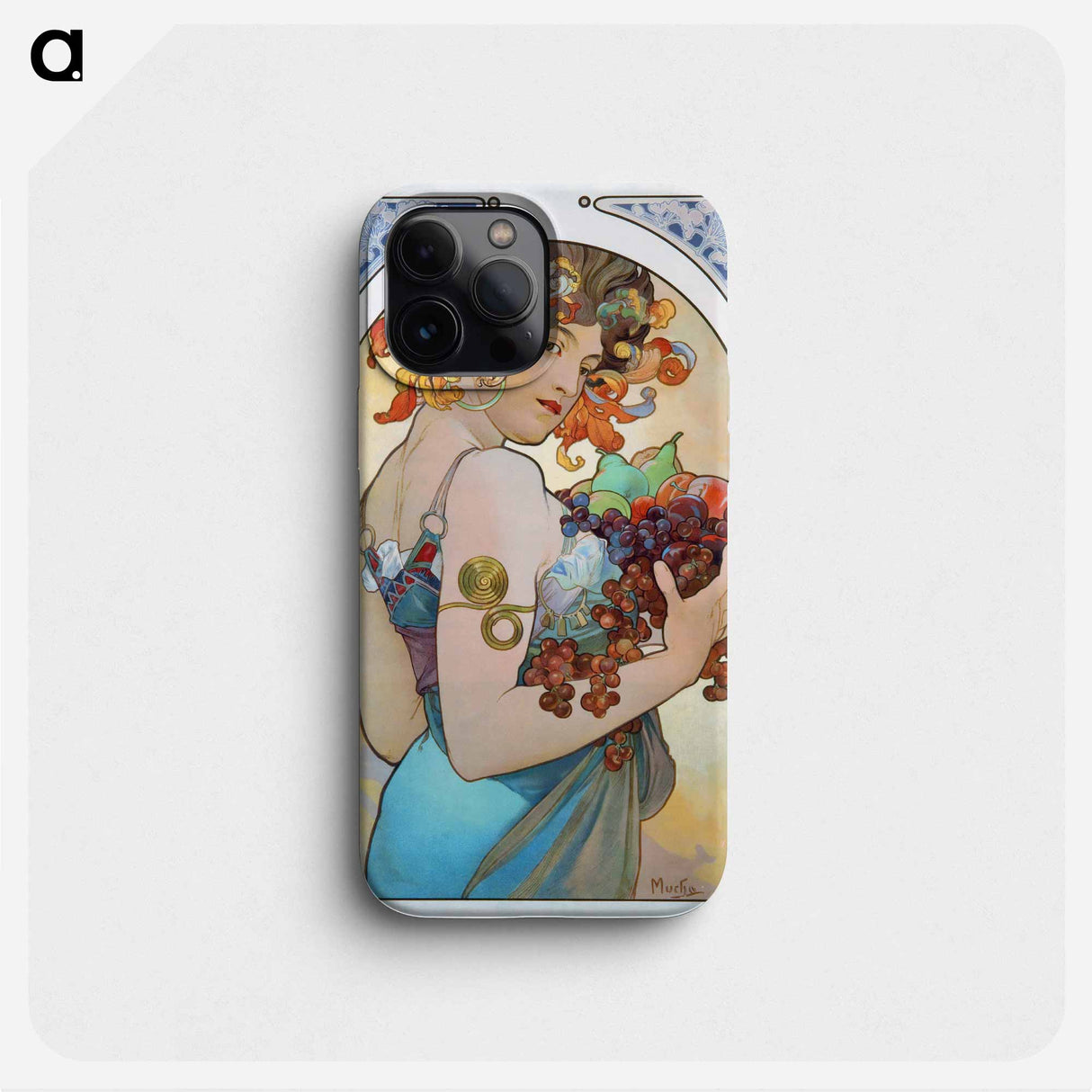 Fruit - アルフォンス ミュシャ Phone Case.