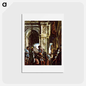 アートポストカード-Saint James on the Way to his Execution - アンドレア マンテーニャ Postcard.