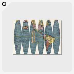 1-21_Antique-Maps_postcard