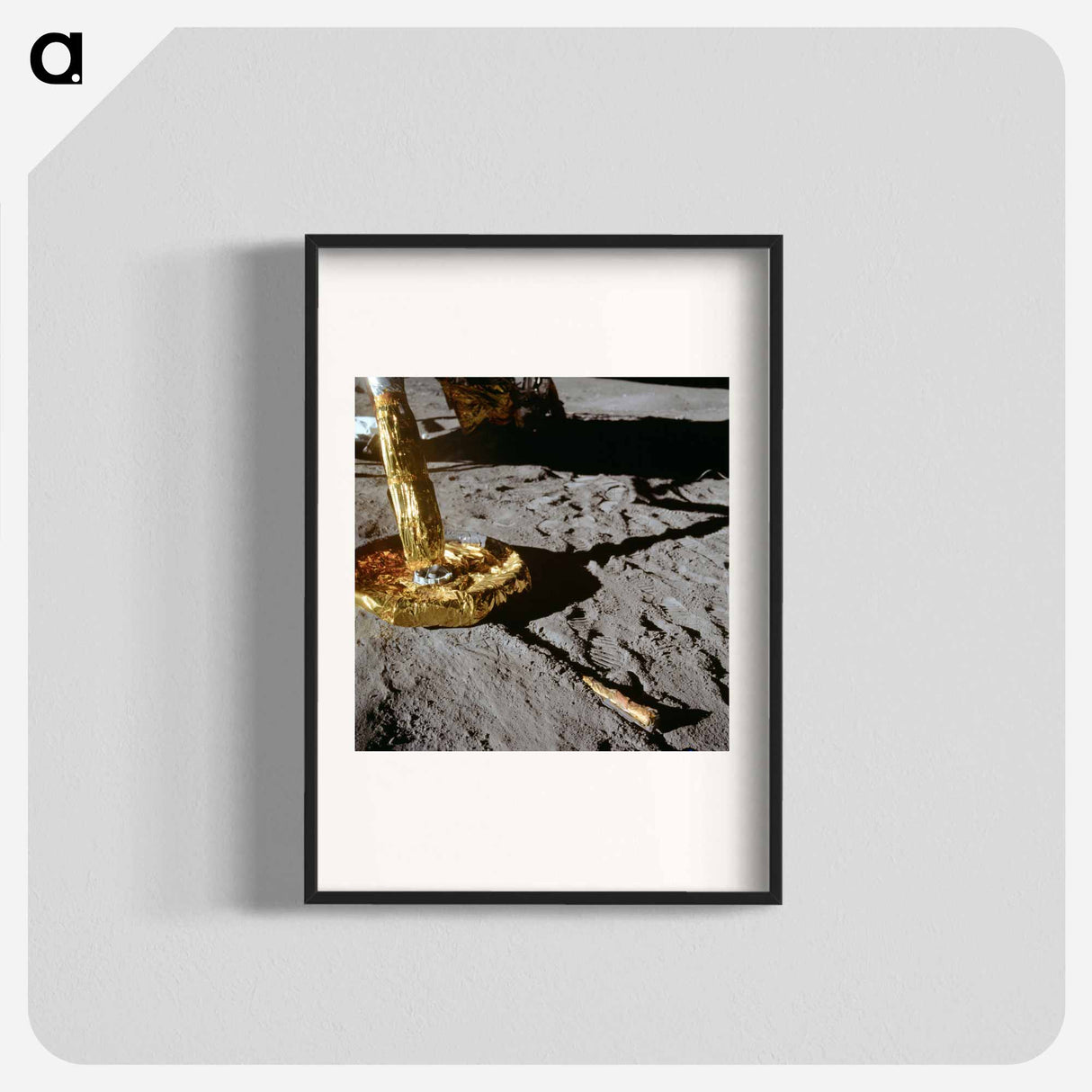 Apollo 11 Lunar Module Footpad - Apollo Moon Landing Poster.