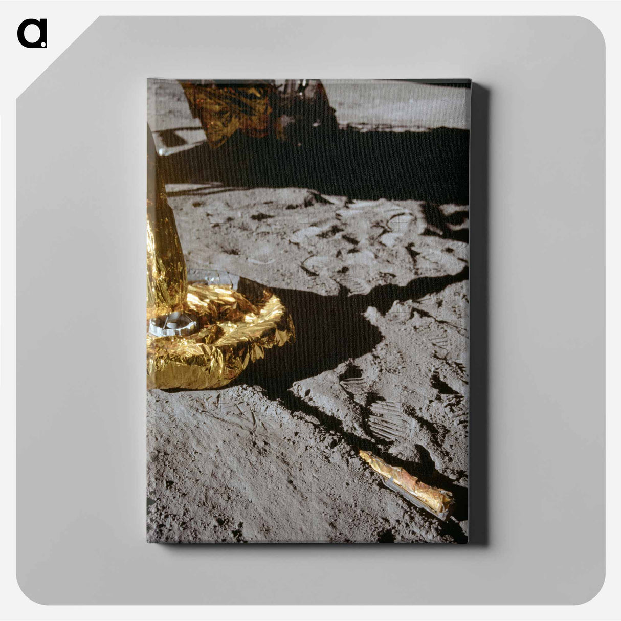 Apollo 11 Lunar Module Footpad - アポロ月面着陸 Canvas.