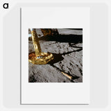 Apollo 11 Lunar Module Footpad - Apollo Moon Landing Poster.