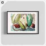 House with Trees - アーサー ダヴ Poster.