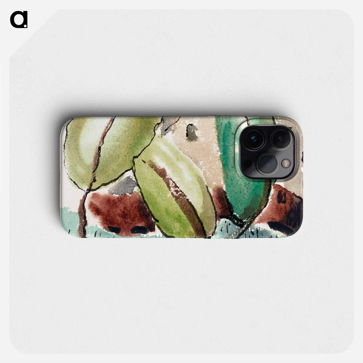 House with Trees - アーサー ダヴ Phone Case.