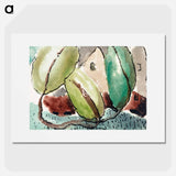 House with Trees - アーサー ダヴ Poster.