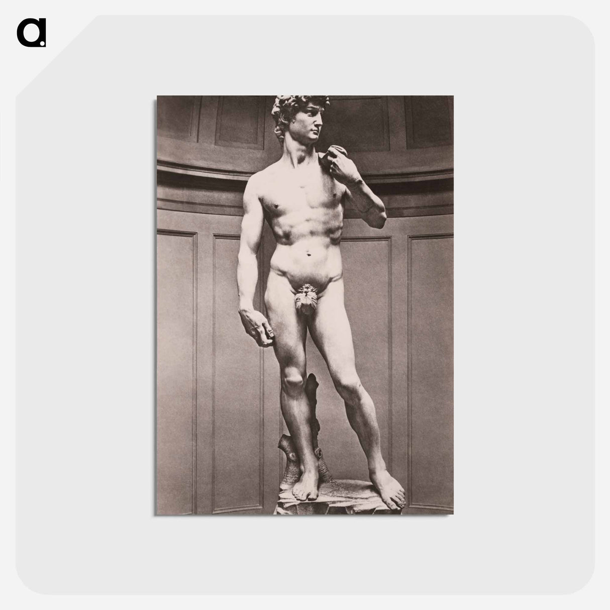 アートポストカード-Florence - Ancient and Modern Gallery
 - ボストン公共図書館 Postcard.