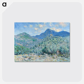 アートポストカード-Valle Buona, Near Bordighera - クロード モネ Postcard.