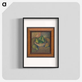 アートポスター-Still Life with a Pear
 - シプリアン マジェルニク Poster.