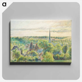 アートパネル-Landscape at Eragny
 - ダラス美術館 Canvas.