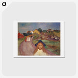 1-21_Edvard-Munch_hagaki