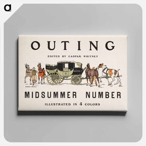 アートパネル-Outing - エドワード ペンフィールド Canvas.