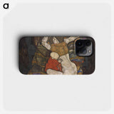 Junge Mutter - Egon Schiele Phone Case.