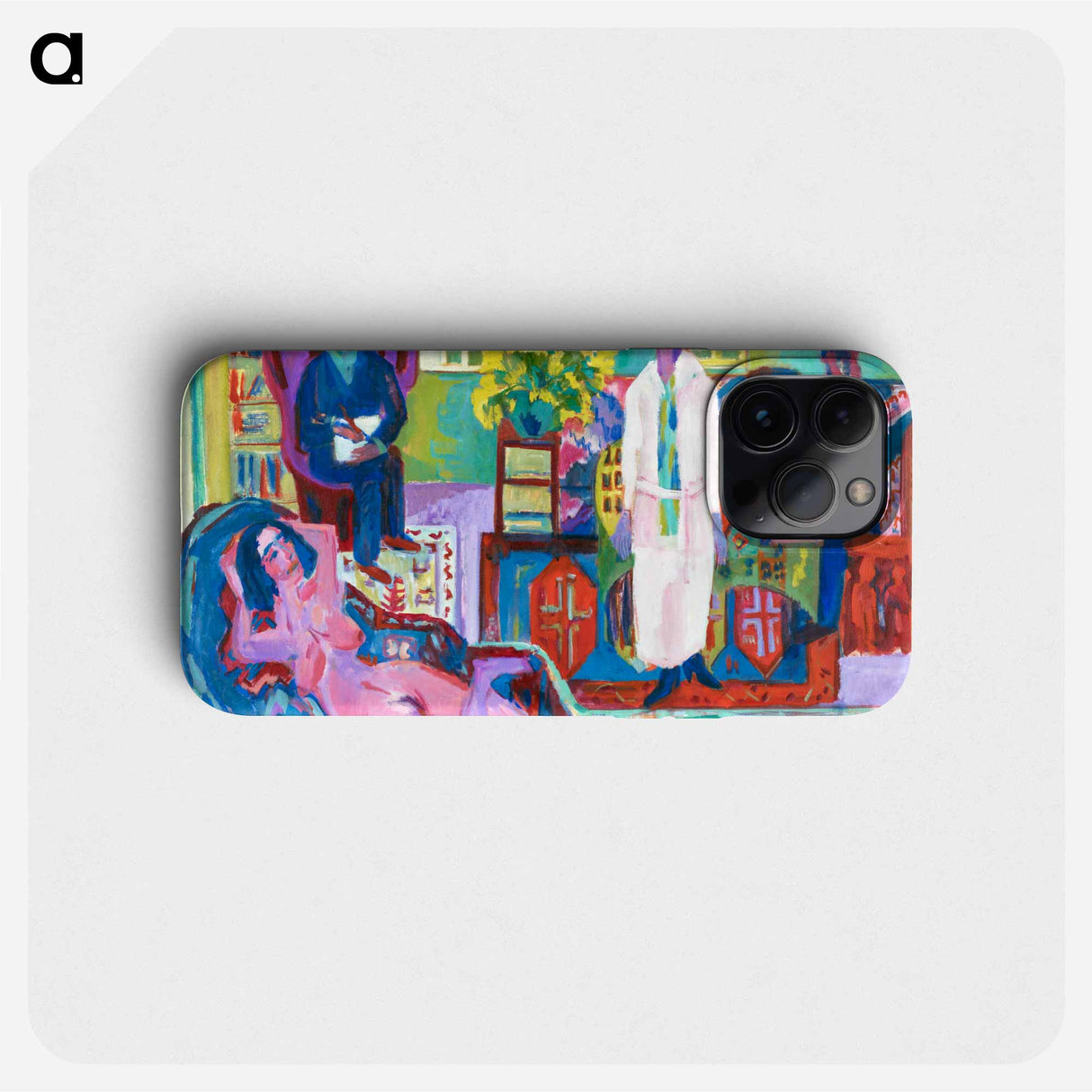 Modern Bohemia - Ernst Ludwig Kirchner Phone Case.