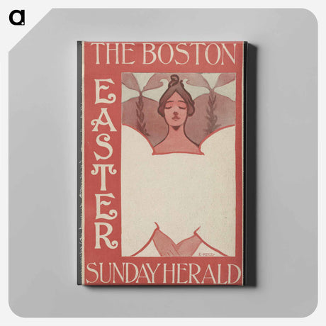 アートパネル-Stylized portrait of a woman - Easter - エセル リード Canvas.