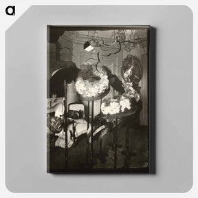 アートパネル-Le Salon de Mme C., Modiste, Place St. André des Arts
 - ウジェーヌ アジェ Canvas.