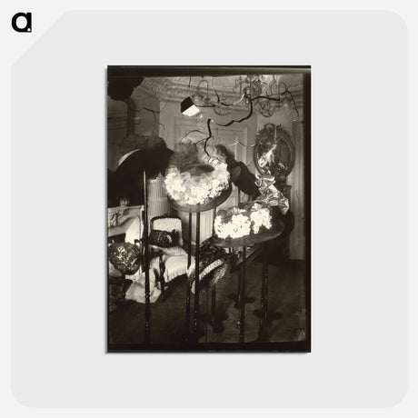 アートポストカード-Le Salon de Mme C., Modiste, Place St. André des Arts
 - ウジェーヌ アジェ Postcard.