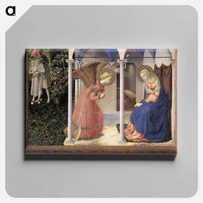 アートパネル-Annunciation - フラ アンジェリコ Canvas.