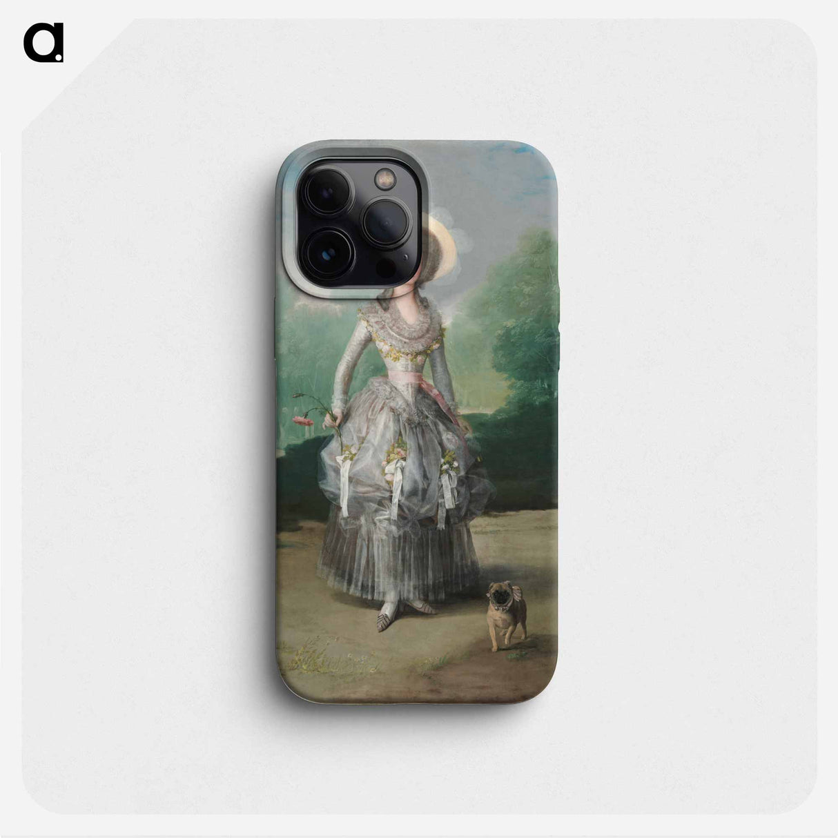 The Marquesa de Pontejos - Francisco de Goya Phone Case.