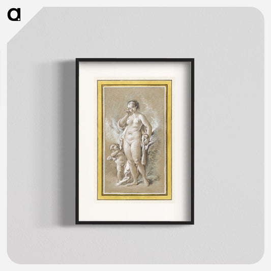 Venus and Cupid Poster.