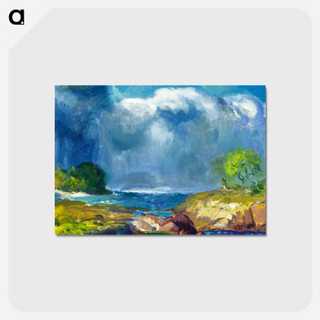 アートポストカード-The Coming Storm - ジョージ ベローズ Postcard.
