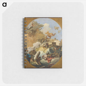 アートメモ帳-The Apotheosis of the Spanish Monarchy
 - ジョバンニ バティスタ ティエポロ Memo.