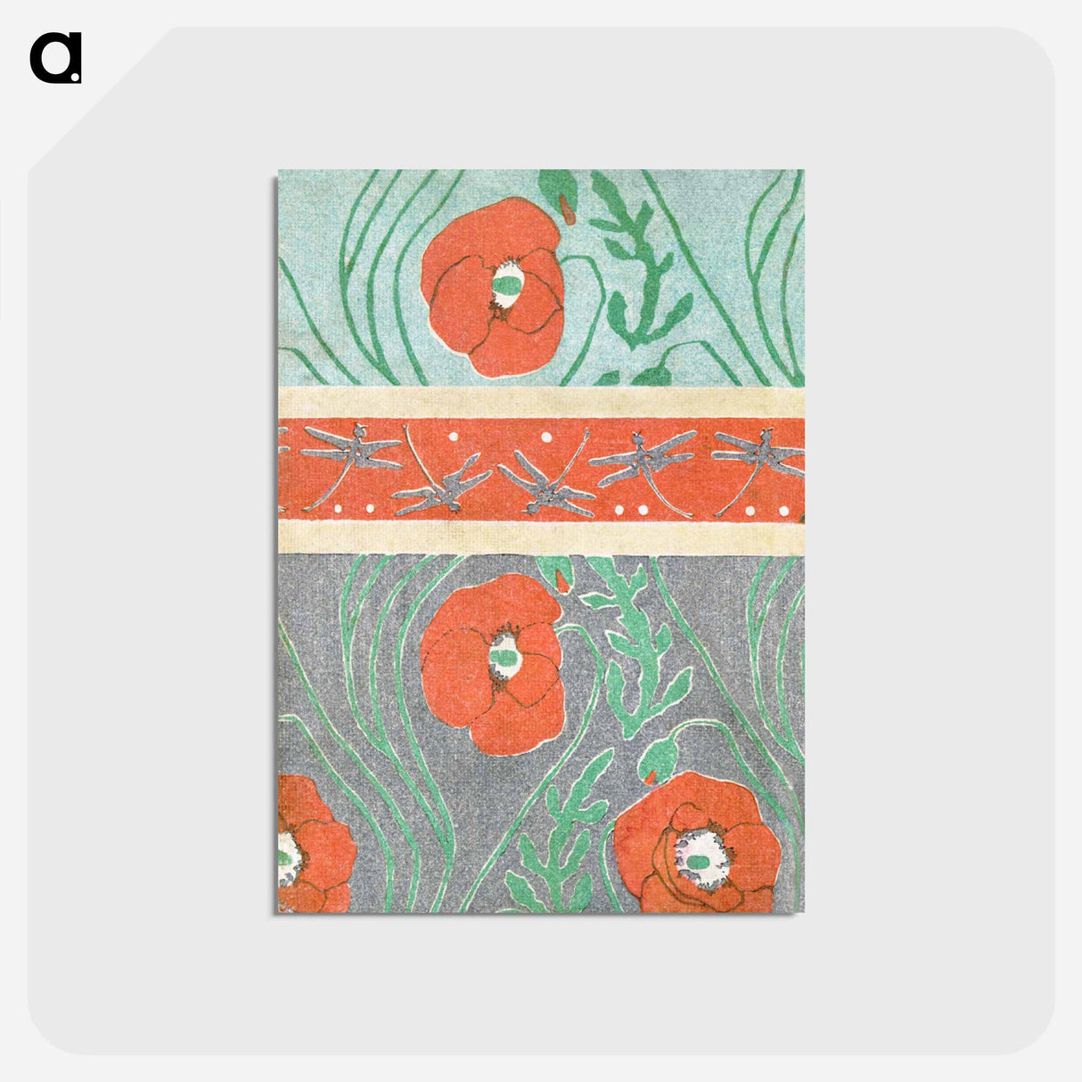 アートポストカード-Poppies
 - 橋口 五葉 Postcard.