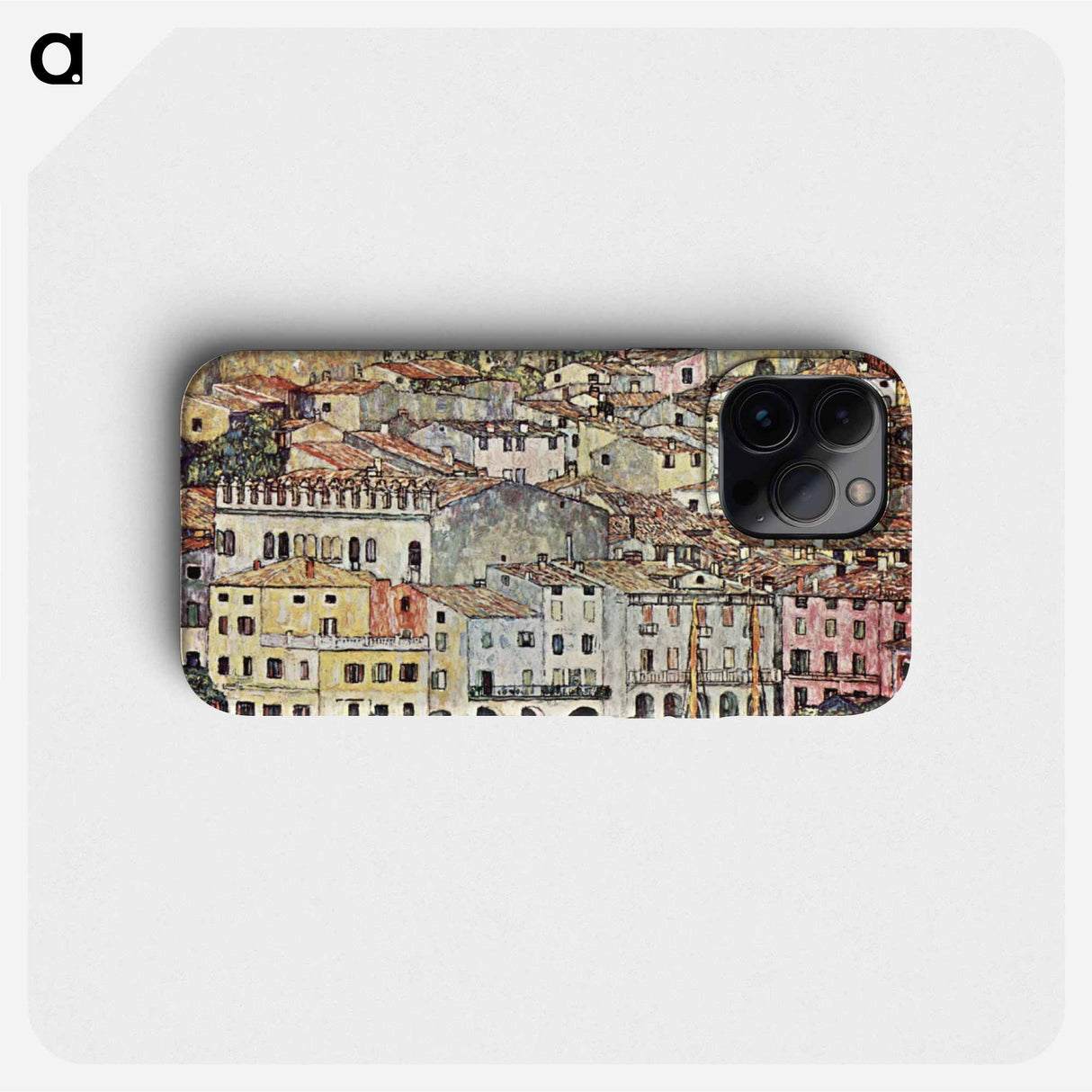 Malcesine am Gardasee - グスタフ クリムト Phone Case.