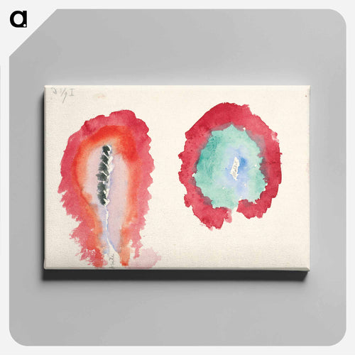 Wheat and Wormwood - ヒルマ アフ クリント Canvas.