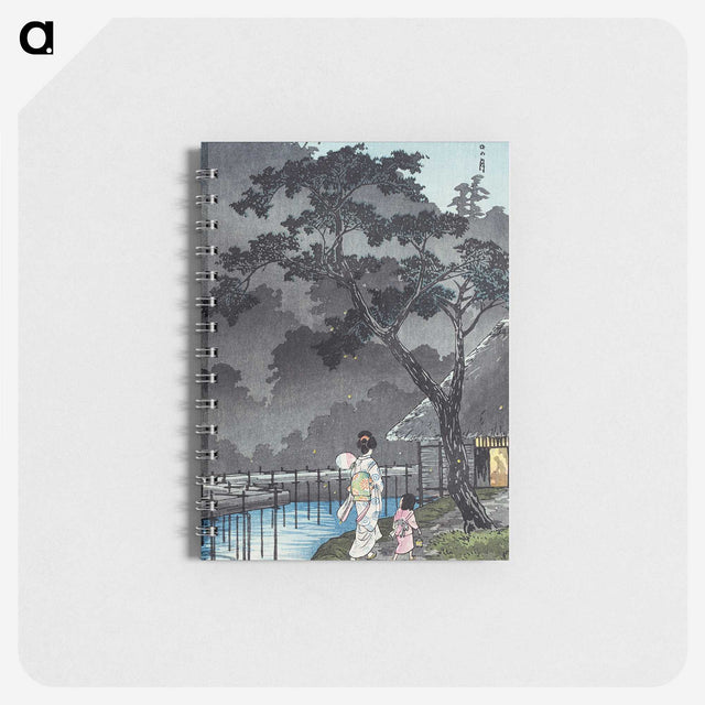 アートメモ帳-Moon at Sekiguchi - 高橋 宏明 Memo.