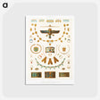 アートポストカード-Egyptian Jewelry
 - エジプト美術史 Postcard.