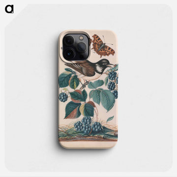 White-cheeked Starling with Bramble, Comma, and Ladybird Beetle
 - ジェームズ ボルトン Phone Case.