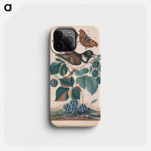 White-cheeked Starling with Bramble, Comma, and Ladybird Beetle
 - ジェームズ ボルトン Phone Case.
