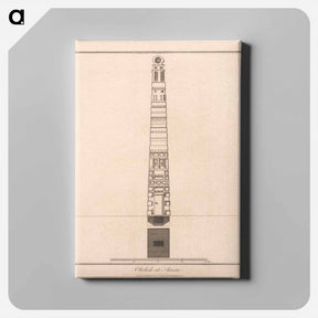 アートパネル-Obelisk at Axum
 - ジェームス ヒース Canvas.