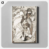 The relief work during the flood of 1926 by Jan Toorop. - Jan Toorop Canvas.