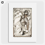 The relief work during the flood of 1926 by Jan Toorop. - Jan Toorop Poster.