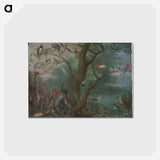 アートポストカード-Concert of Birds
 - ヤン ファン ケッセル Postcard.