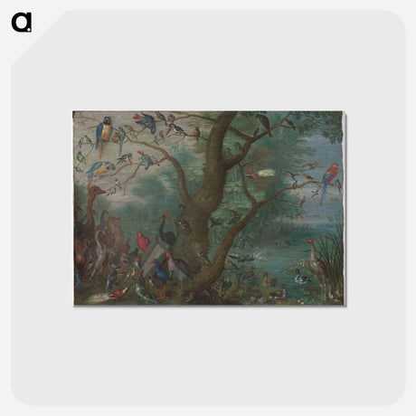 アートポストカード-Concert of Birds
 - ヤン ファン ケッセル Postcard.