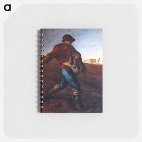 アートメモ帳-The Sower - ジャン フランソワ ミレー Memo.